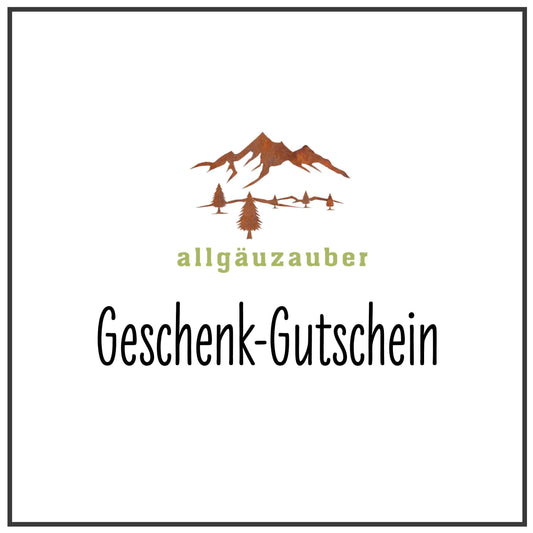 allgäuzauber-Geschenkgutschein