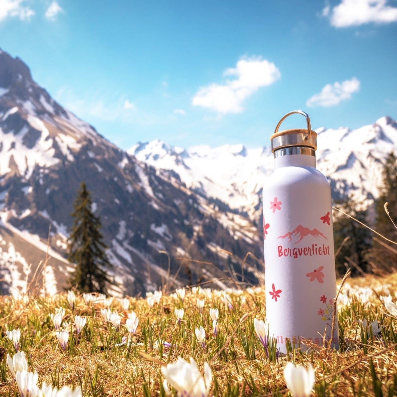 Bergverliebt - Thermosflasche