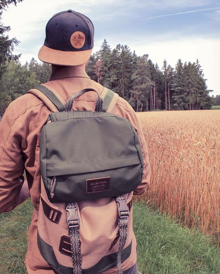 Bergfieber - Snapback Cap dunkelbraun