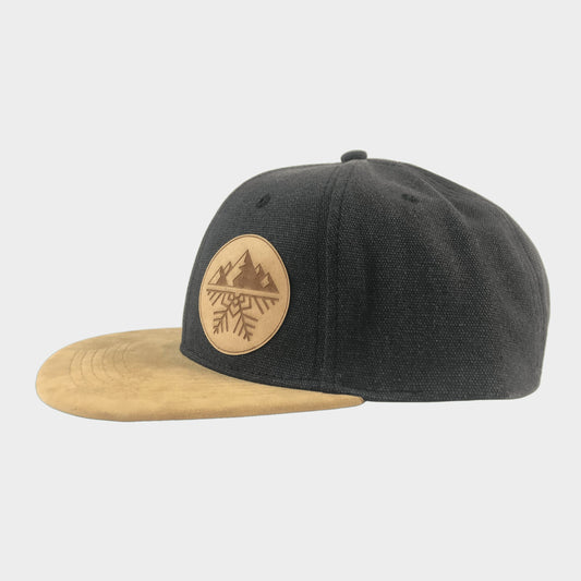 Bergfieber - Snapback Cap dunkelbraun