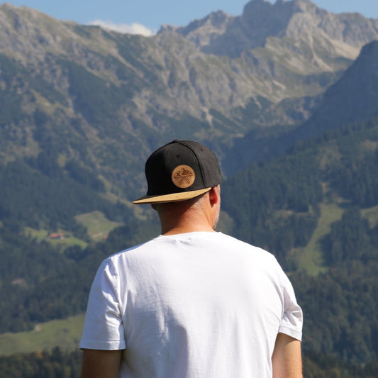 Bergfieber - Snapback Cap dunkelbraun