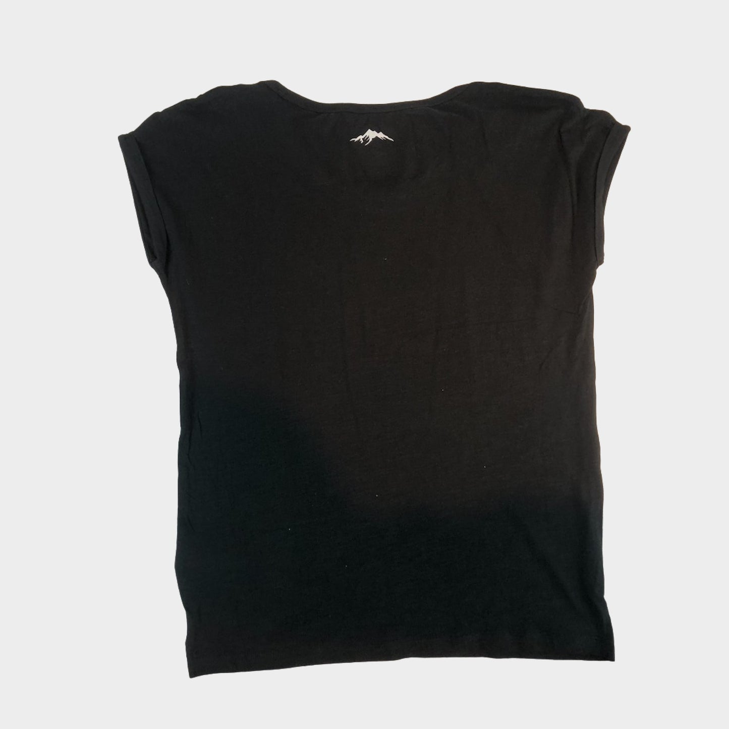 Draussen daheim - Oversize Freizeit Shirt Damen schwarz
